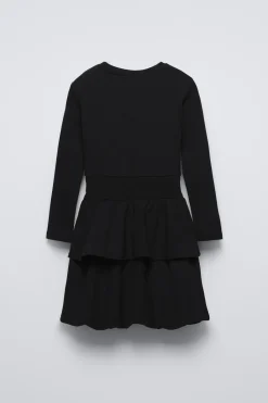 Niños ZARA 6 - 14 Años·Vestidos / Monos<VESTIDO RIB GLOBO