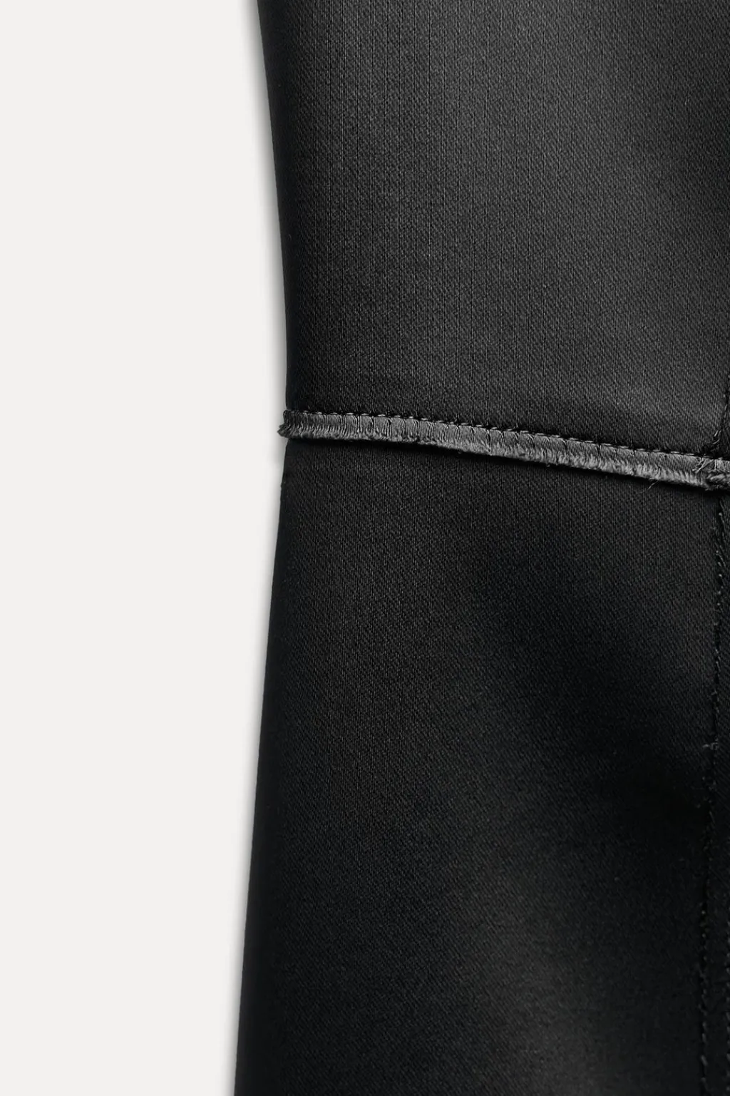 Clearance VESTIDO SATINADO CONTRASTE ZW COLLECTION Mujer Vestidos