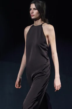 Fashion VESTIDO SATINADO JOYA ZW COLLECTION Mujer Vestidos