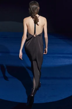 Fashion VESTIDO SATINADO JOYA ZW COLLECTION Mujer Vestidos