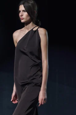 Fashion VESTIDO SATINADO JOYA ZW COLLECTION Mujer Vestidos