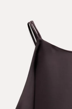 Fashion VESTIDO SATINADO JOYA ZW COLLECTION Mujer Vestidos