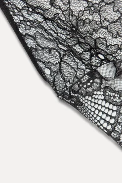 Sale VESTIDO SATINADO PUNTILLA ZW COLLECTION Mujer Vestidos