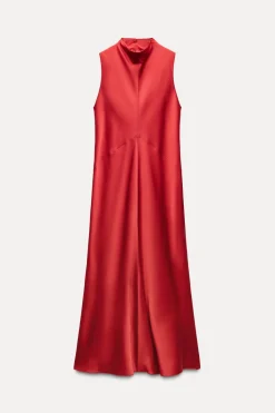 Hot VESTIDO SATINADO ZW COLLECTION Mujer Vestidos