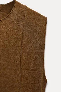 Sale VESTIDO SKATER PUNTO STRETCH Mujer Vestidos