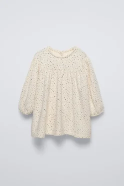 Niños ZARA 6 - 18 Meses·Vestidos / Monos<VESTIDO SOFT TOUCH