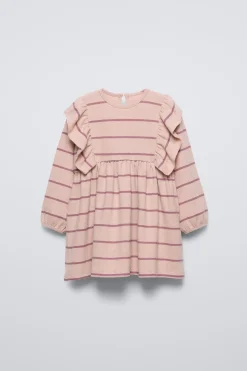 Niños ZARA 1½ - 6 Años·Vestidos / Petos|6 - 18 Meses·Vestidos / Monos<VESTIDO SOFT TOUCH VOLANTES