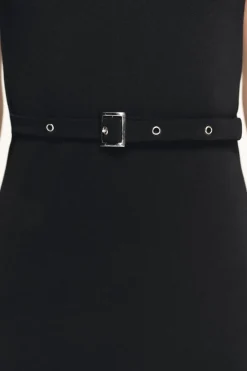 Fashion VESTIDO STRETCH CONTOURING CINTURÓN Mujer Vestidos