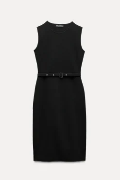 Fashion VESTIDO STRETCH CONTOURING CINTURÓN Mujer Vestidos