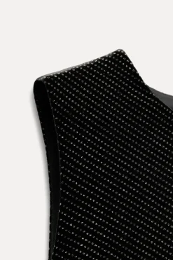 Fashion VESTIDO TERCIOPELO BRILLOS Mujer Vestidos