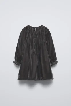 Niños ZARA 1½ - 6 Años·Vestidos / Petos|6 - 18 Meses·Vestidos / Monos<VESTIDO TERCIOPELO FLORES