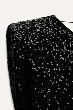 Hot VESTIDO TERCIOPELO LENTEJUELAS ZW COLLECTION Mujer Vestidos