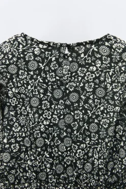 Niños ZARA 6 - 14 Años·Vestidos / Monos<VESTIDO TEXTURA ESTAMPADO