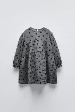 Niños ZARA 1½ - 6 Años·Vestidos / Petos<VESTIDO TEXTURA LAZOS