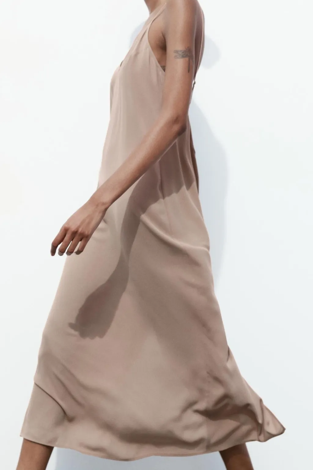 New VESTIDO TIPO FORRO LARGO Mujer Vestidos