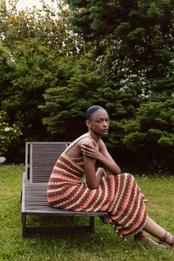 Fashion VESTIDO TIRANTES CROCHET Mujer Vestidos