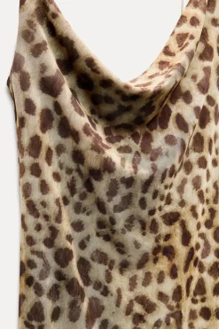 Fashion VESTIDO TUL ESTAMPADO Mujer Vestidos