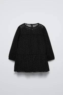 Niños ZARA 1½ - 6 Años·Vestidos / Petos|6 - 18 Meses·Vestidos / Monos<VESTIDO TUL FLORES FLOCK