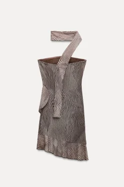 Discount VESTIDO TUL LENCERO ESTAMPADO ANIMAL Mujer Vestidos