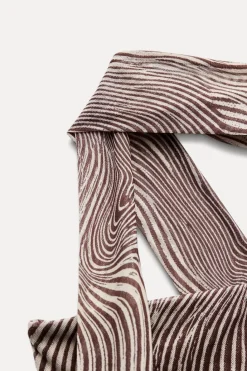 Discount VESTIDO TUL LENCERO ESTAMPADO ANIMAL Mujer Vestidos