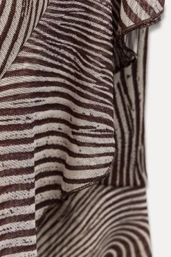 Discount VESTIDO TUL LENCERO ESTAMPADO ANIMAL Mujer Vestidos