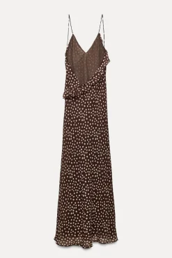 Sale VESTIDO VOLANTES LUNARES Mujer Vestidos