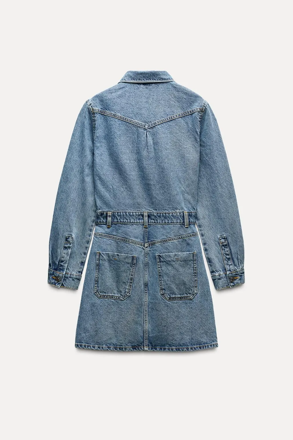 New VESTIDO Z1975 MINI DENIM Mujer Vestidos