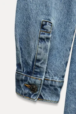 New VESTIDO Z1975 MINI DENIM Mujer Vestidos