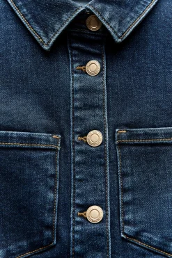 Fashion VESTIDO Z1975 MINI DENIM Mujer Vestidos