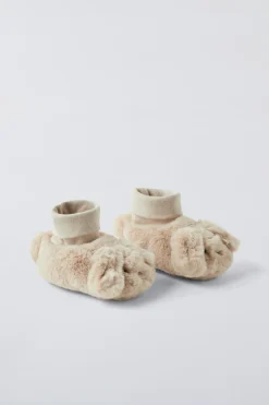 Niños ZARA 0 - 6 Meses·Patucos<ZAPATILLA DE CASA CONEJITO