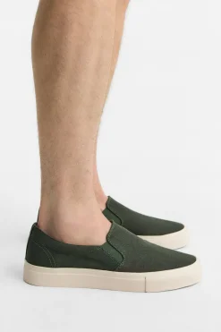 New ZAPATILLA SIN CORDONES TEJIDO Hombre Zapatillas|Zapatos