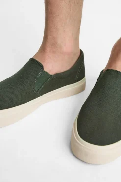 New ZAPATILLA SIN CORDONES TEJIDO Hombre Zapatillas|Zapatos