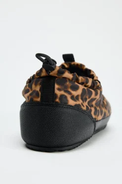 Best ZAPATILLAS ACOLCHADAS ESTAMPADO ANIMAL 3M THINSULATE Mujer Zapatos