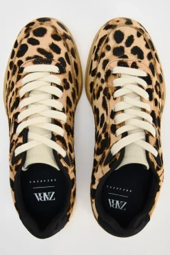 Clearance ZAPATILLAS DEPORTIVA PIEL ESTAMPADO ANIMAL Mujer Zapatos