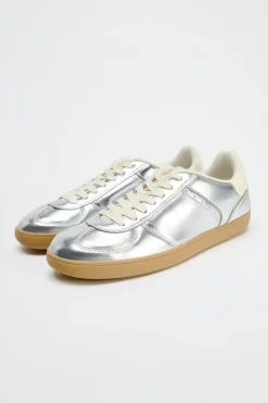 Clearance ZAPATILLAS DEPORTIVAS EFECTO METALIZADO Mujer Zapatos