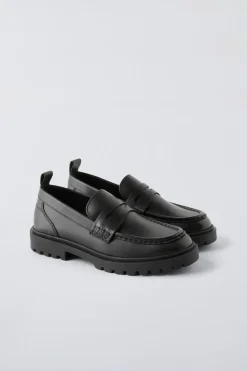 Niños ZARA 6 - 14 Años·Zapatos|6 - 14 Años·Zapatos<ZAPATO COLEGIAL PIEL