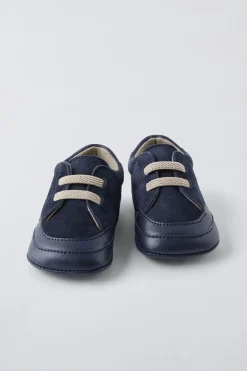 Niños ZARA 0 - 6 Meses·Patucos<ZAPATO CORDONES ELÁSTICOS