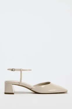 New ZAPATO DESTALONADO ACHAROLADO Mujer Zapatos