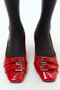 Discount ZAPATO DESTALONADO HEBILLAS Mujer Zapatos