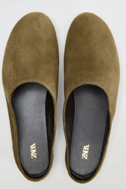 New ZAPATO DESTALONADO PLANO SERRRAJE Mujer Zapatos