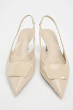 Sale ZAPATO DESTALONADO TACÓN ADORNO Mujer Zapatos