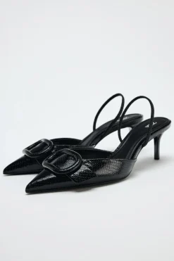 Fashion ZAPATO DESTALONADO TACÓN FINO Mujer Zapatos