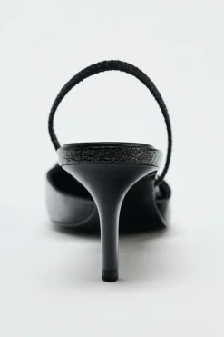 Fashion ZAPATO DESTALONADO TACÓN FINO Mujer Zapatos