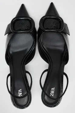 Fashion ZAPATO DESTALONADO TACÓN FINO Mujer Zapatos