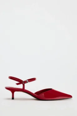 Clearance ZAPATO DESTALONADO TACÓN KITTEN ACHAROLADO Mujer Zapatos