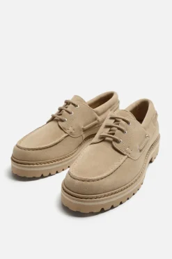 Hot ZAPATO NÁUTICO PIEL Hombre Zapatos