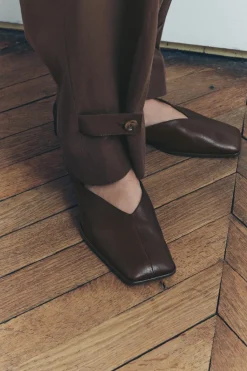 Fashion ZAPATO PLANO PIEL Mujer Zapatos