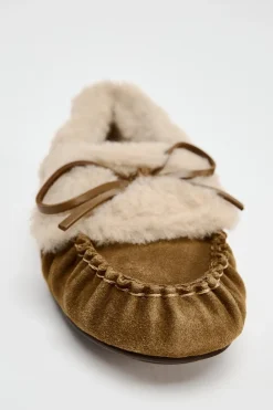 Hot ZAPATO PLANO SERRAJE PELO Mujer Zapatos