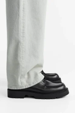 Outlet Zapato Punta Cuadrada Hombre Zapatos