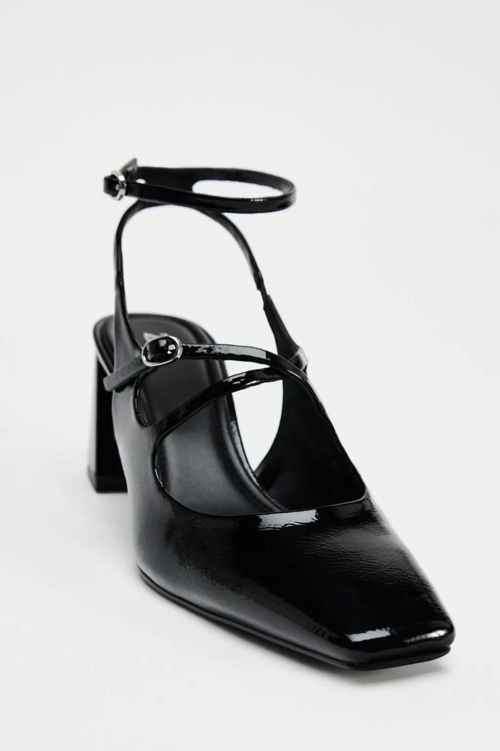 Hot ZAPATO TACÓN ACHAROLADO Mujer Zapatos